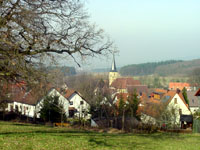 Blick auf Kirchröttenbach