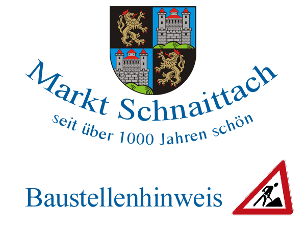 Themenlogo Schnaittach - Baustellenhinweise