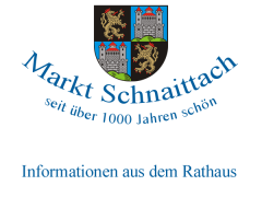 Informationen aus dem Rathaus